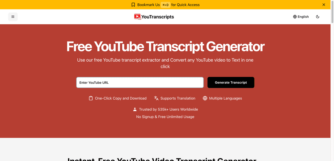 YouTranscripts
